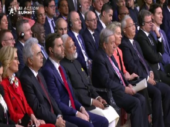 PM Modi sat next to US Vice President J D Vance at Paris AI Action Summit