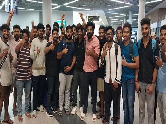 Twenty-five more Indian nationals rescued from job scam in Cambodia return home