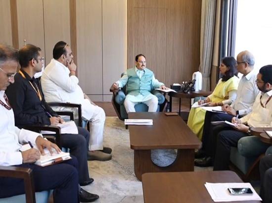 JP Nadda reviews country's H1N1 preparedness amid swine flu surge