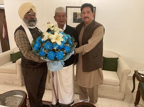 Jatt Mahasabha leaders Badheri & Harpura meet Harish Rawat, claim landslide victory of Con