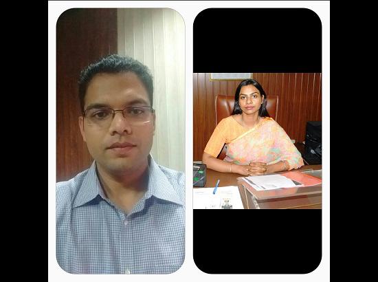 Two 2014 batch IAS officers join their maiden posting