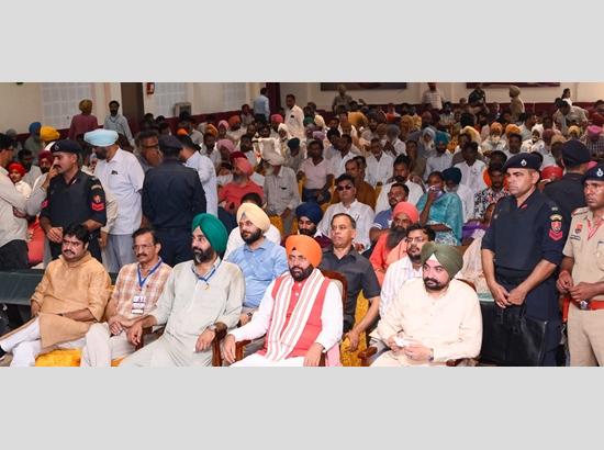 Haryana CM Saini in Kotkapura: Haryana curbed drug abuse with strong resolve, Punjab failed to tackle menace