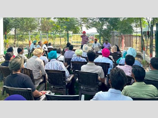 52 farmers join KVK  knowledge-building tour  on mushroom production and processing