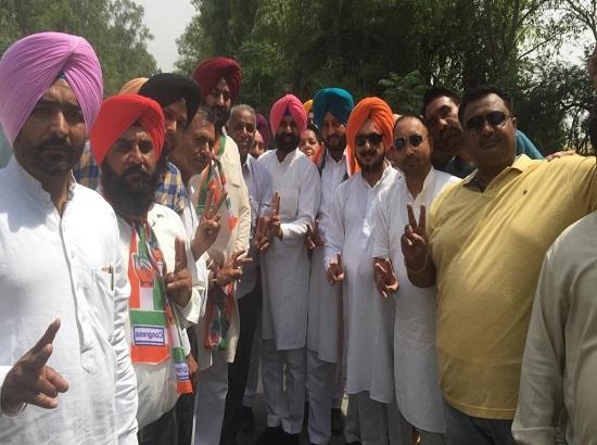 AAP District President along with supporters joins Congress
