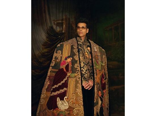Karan Johar makes Met Gala debut in Manish Malhotra ensemble inspired by Raja Ravi Varma's timeless art