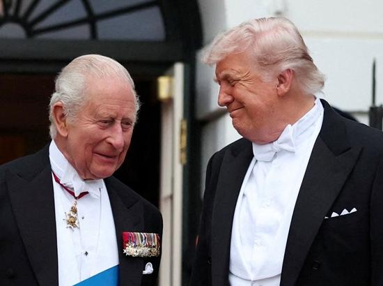 Britain's King Charles III gifts Trump WW2 submarine bell to signal US-UK unity