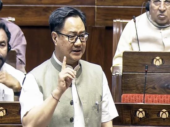 Union Minister Kiren Rijiju welcomes SAD's support for Women's Reservation Bill, calls for fair delimitation