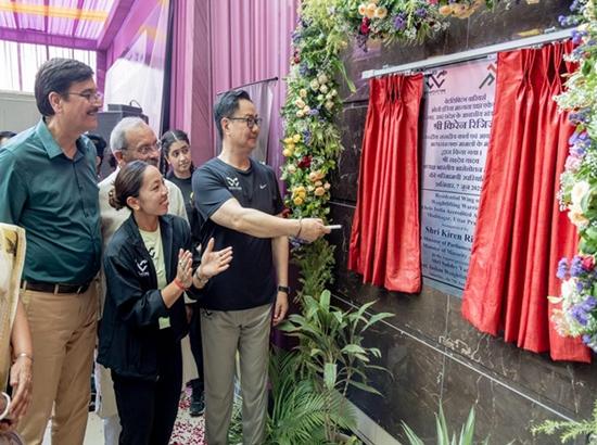 Kiren Rijiju inaugurates residential wing of Weightlifting Warriors Academy, eyes Olympic Champions by 2036