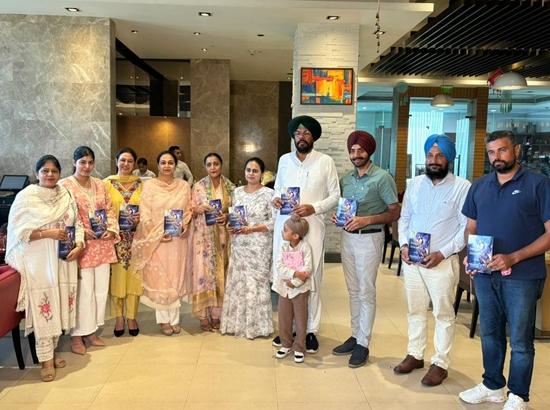 Minister Kuldeep Singh Dhaliwal releases debut book by Abhiroop Kaur Mann