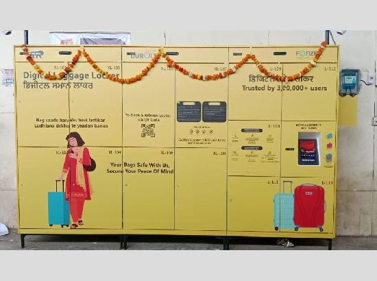 Railways launches Digital Locker facility at station for passengers’ convenience