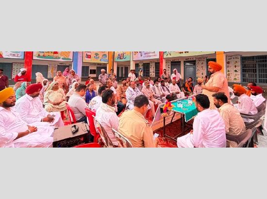 MLA Bhullar holds ‘Lok Milnis’ in villages, assures swift redressal of people’s Issues