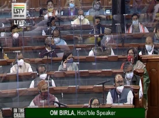 Lok Sabha adjourned till 7 pm following ruckus by Opposition over farm laws