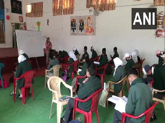 Schools in Ladakh resume classes for standards 6 to 9