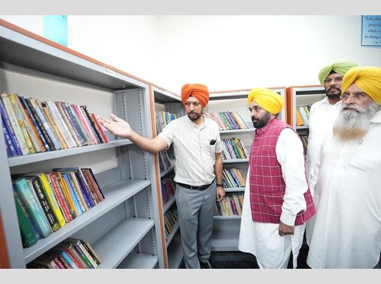 CM Mann dedicates Rs 350 crore development projects in Amritsar, including roads and modern libraries