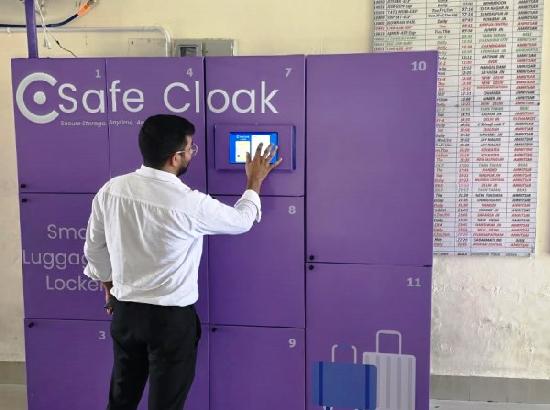 Digital Locker facility launched at Beas Railway Station