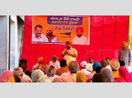 MLA Bhullar holds ‘Lok Milni’ in Villages, Listens to public grievances; inaugurates development works