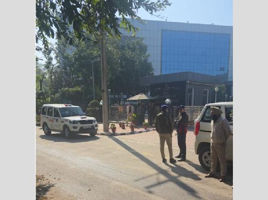 Punjab Local Bodies Headquarter also receives bomb threat; Security tightened (Watch Video)