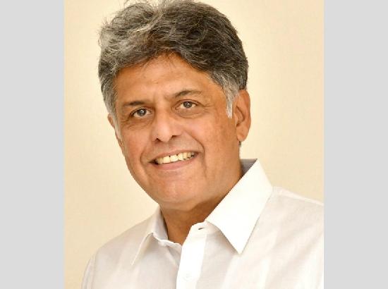 MP Manish Tewari urges Punjab,Haryana CMs to also pursue designating Chandigarh Airport as POC with centre