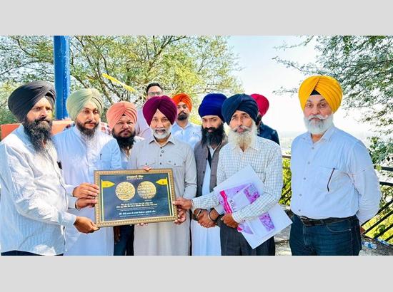 MP Satnam Sandhu announces Rs 10 lakh for Ropar heritage site ahead of 195th anniversary of historic meeting