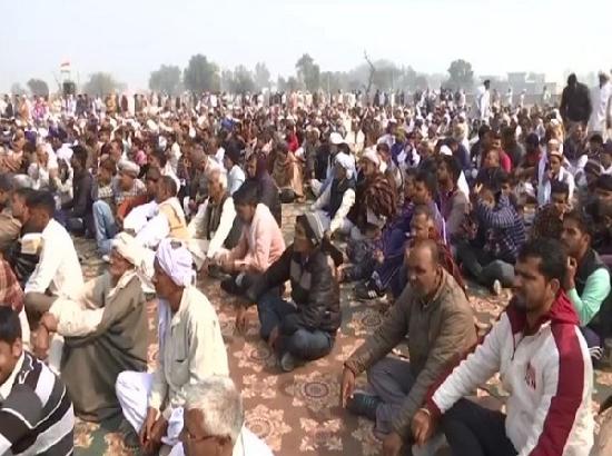 Farmers reach Haryana's Jind to participate in 'kisan mahapanchayat'