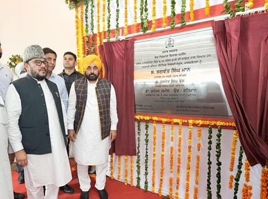 Punjab CM Mann gifts Malerkotla’s daughters a 5-storey school building on Independence Day, inaugurates new school buildings