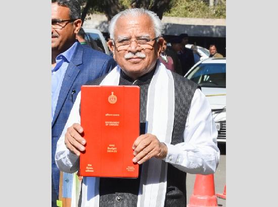 Haryana CM Khattar unveils Tax-free state budget for year 2024-25, allocates Rs. 1.89 lakh crore