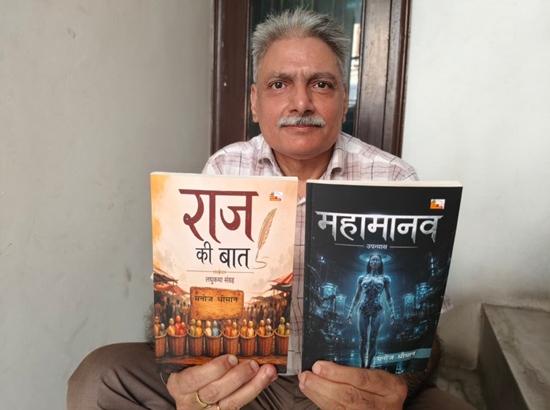 Journalist-Author Manoj Dhiman adds two Hindi fiction books, takes literary portfolio to 10