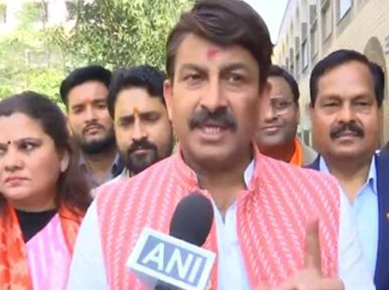 AAP made Delhi sick: BJP MP Manoj Tiwari after casting his vote in Delhi polls