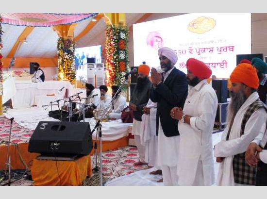 Eliminate social evils like corruption, atrocities, poverty to mark celebrations of 550th 
