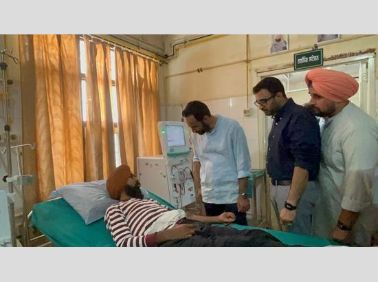 Barnala Civil Hospital adds three Dialysis machines