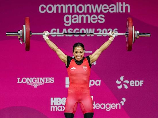 Mirabai Chanu secures India's first gold at Glasgow 2026, wins her third CWG gold