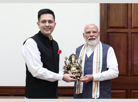 Raghav Chadha calls on PM Modi; Likely to take active political role in Punjab ahead of 2027 polls