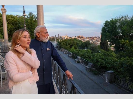 PM Modi holds delegation-level talks with Italian counterpart Meloni as part of Rome visit
