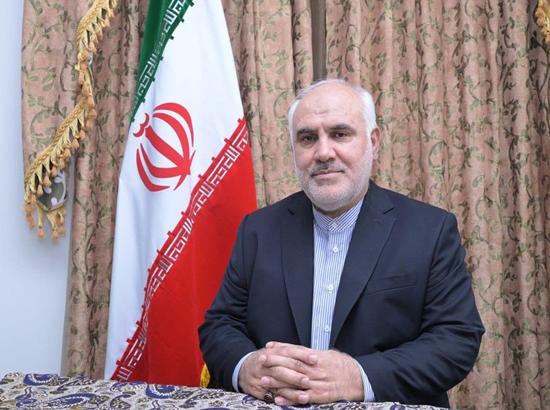 Iranian Envoy hails India's call for restraint, says New Delhi can play 'highly effective role'