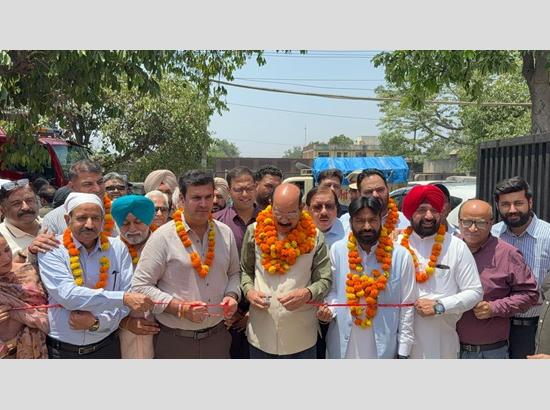 Minister Mohinder Bhagat inaugurates fire station in Jalandhar 