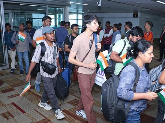 161 Indian nationals arrive in Delhi from Israel under Operation Sindhu: MEA