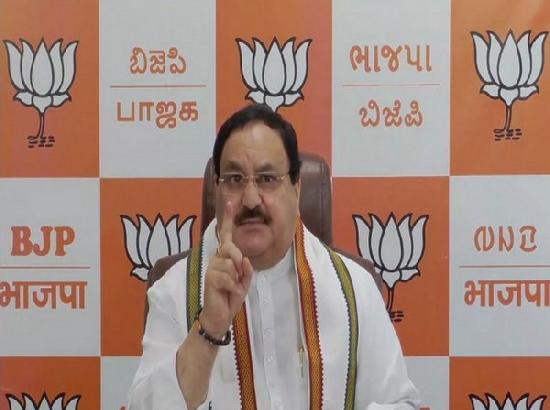 By terming COVID jabs as Modi vaccine, Opposition tried to destroy govt's morale: Nadda
