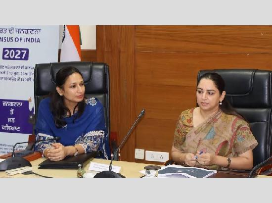 Director Census Operations, Punjab Reviews Preparation for Census 2027 Phase-II in SAS Nagar
