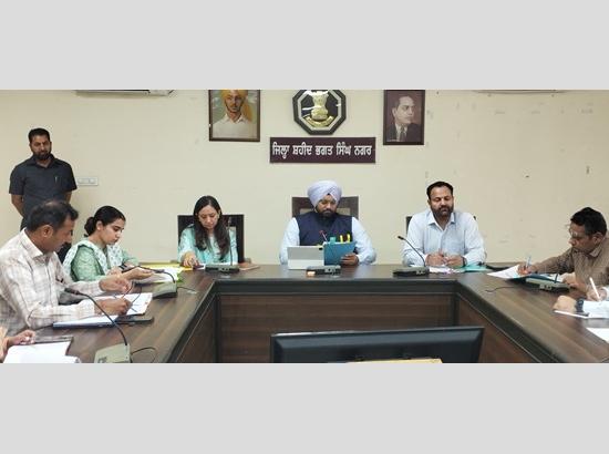 Nawanshahr DC orders timely completion of flood protection works