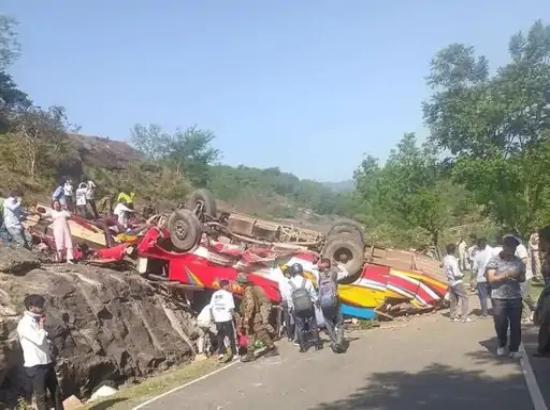 16 killed, over 20 injured as bus plunges into gorge in Udampur