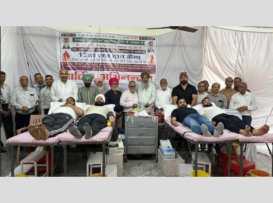 Voluntary Blood Donation Camp organised to mark Mahavir Jayanti 

