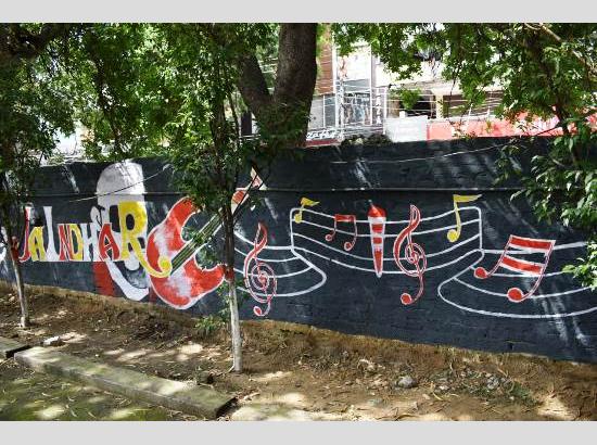 Jalandhar: Nikku Park gets new look with mesmerizing wall portraits