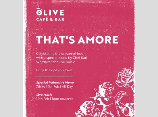 Valentine's Day Special: Celebrating love at Olive Café & Bar