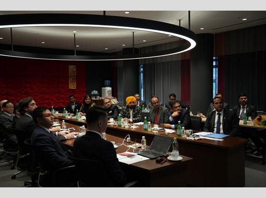 Day 3 in Japan: CM Mann meets Yanmar Holdings leadership in Osaka, invites company to expand investment in state