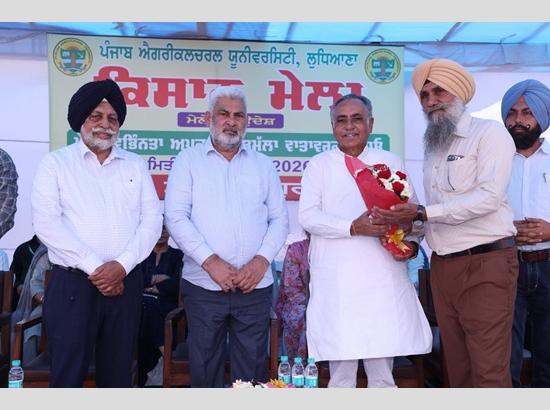 PAU Kisan Mela in Gurdaspur draws massive farmer turnout