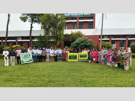 PAU-KVK Langroya concludes month-long ‘Khet  Bachao Abhiyan'