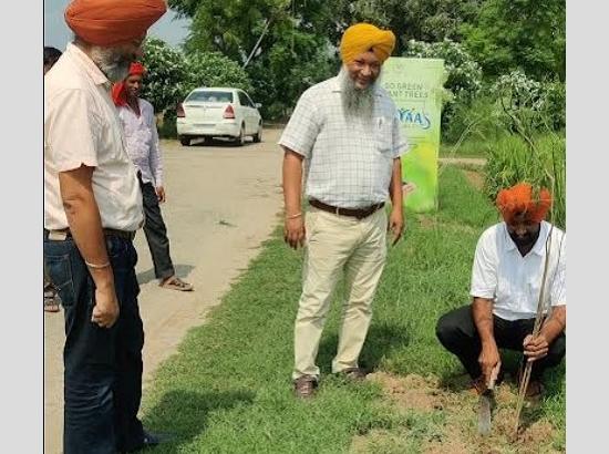 PAU starts tree plantation drive, plants 150 new trees