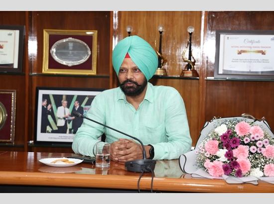 Sukhjeet Pal Singh takes charge as PAU Registrar, assumes VC’s current duties