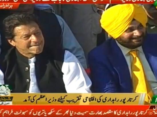 Sidhu thanks Modi, Imran for Kartarpur corridor, says boundaries dismantled for first time since partition (WATCH VIDEO)