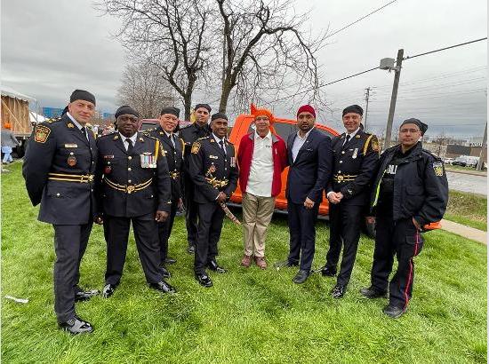 Canada : Peel Police Chief honoured during Nagar Kirtan